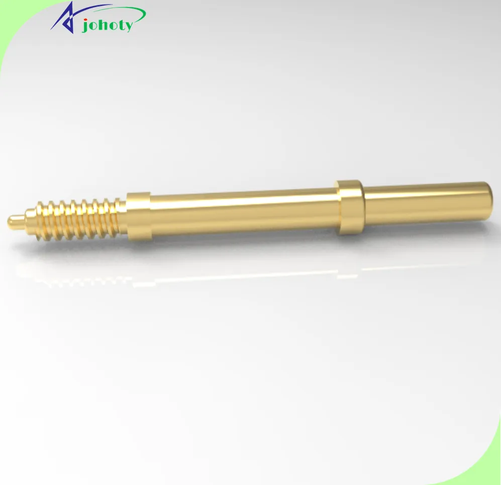 Pogo Pins_33307_Threads Screw spring loaded pin