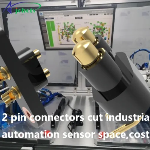 2 Pin Connectors Cut Industrial Automation Sensor Space and Cost
