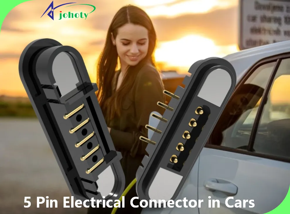 5 pin electrical connector_24062401_pogo pin connector