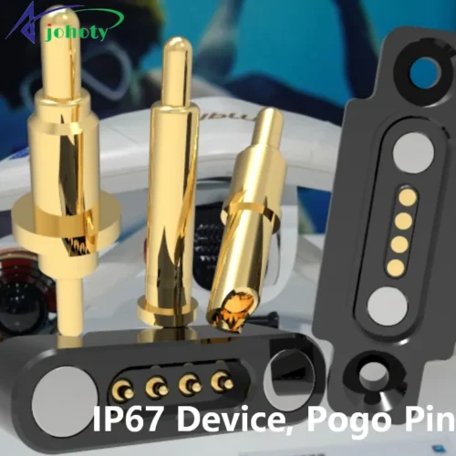 IP67 Device Works in Harsh Enviro, Pogo Pins Ensure It Well