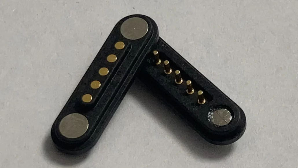 Waterproof Connectors Best IP67 5-Pin Pogo Pin Solutions, Magnetic Connector