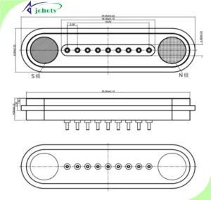 Magnetic Wire Connector, Best Pogo Pin Connector, 19756