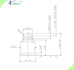 RF pogo pin, pogo pin connector, pogo pins, APC0401-23830