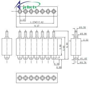 aerospace connector, pogo pins, pogo pin connector, Excellent