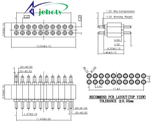 aerospace connector, pogo pins, pogo pin connector, Exceptional