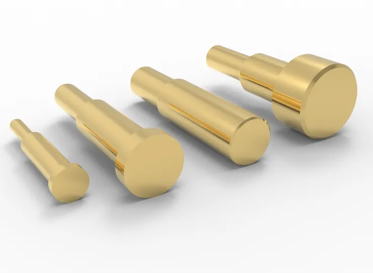 Flat Bottom Pogo Pins 0.02mm Aerospace Custom Solution