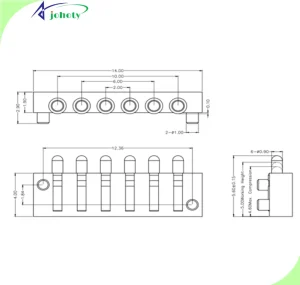 Right Angle Pogo Pin Low-Profile, Design for Flexible OEM, Best