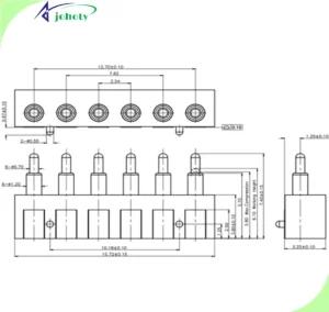 Right Angle Pogo Pin Low-Profile, Design for Flexible OEM, Proven