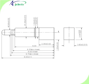 Right Angle Pogo Pin Low-Profile, Design for Flexible OEM, Remarkable