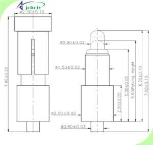 Through Hole Pogo Pins, Reliable Custom for OEM, EMS, Flawless