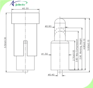 Through Hole Pogo Pins, Reliable Custom for OEM, EMS, Outstanding