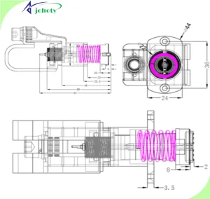High Current Connectors for EV Charging, 200A Compact Design，Brilliant