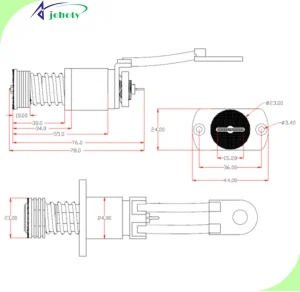 High Current Connectors for EV Charging, 200A Compact Design，Excellent
