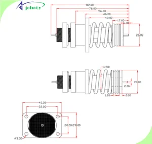 High Current Connectors for EV Charging, 200A Compact Design，Flawless