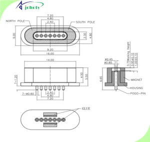 High Precision Pogo Pin Connector 100K Cycles Trust, Exceptional