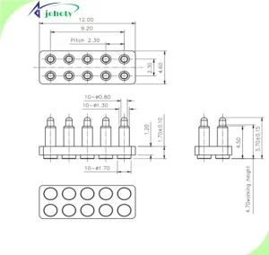 High Precision Pogo Pin Connector 100K Cycles Trust, Remarkable