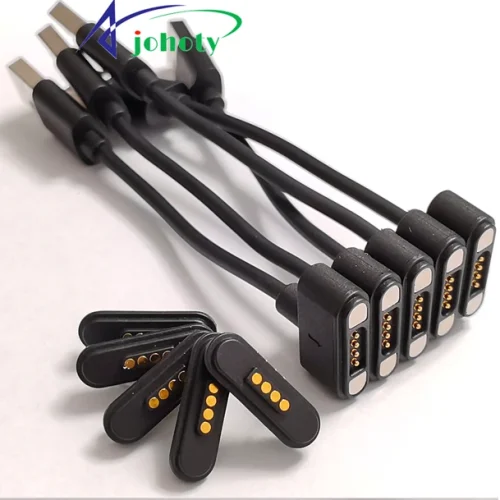 Special Pogo-Pin, pogo pin, pogo pins, pogo pin connector, IP67 connector, Waterproof magnetic connector - 004
