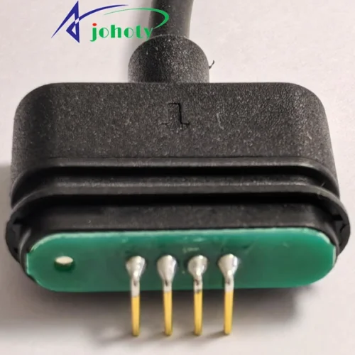 Special Pogo-Pin, pogo pin, pogo pins, pogo pin connector, IP67 connector, Waterproof magnetic connector, Magnetic pogo cable - 002
