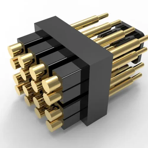 High Vibration 9X Pogo Pins, Zero Contact Loss for PCB