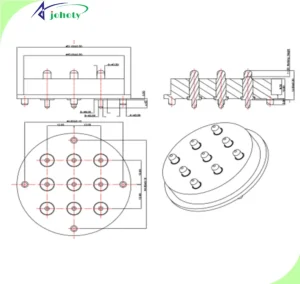 high vibration pogo pins - pogo pin connector - APC0518-29689