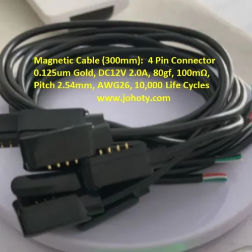 Magnetic Cable 4-pin, 2A Fast Charging | Data Sync