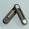 6 pin magnetic pogo pin connector, custom magnetic pogo pin connector, IP67 magnetic pogo pin connector, pogo pin manufacturer