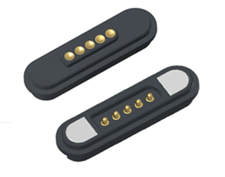 Automatic Magnetic Alignment, magnetic waterproof pogo pin connector, custom waterproof pogo pin connector, pogo pin manufacturer
