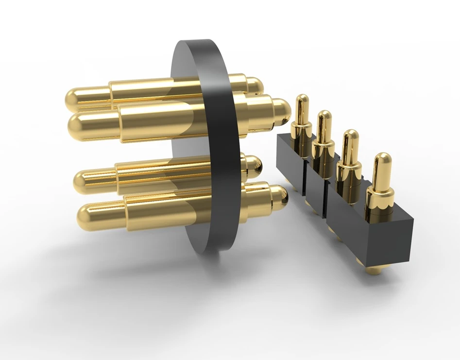 Consistent Spring Performance for Stable Electrical Contact, custom waterproof pogo pin connector, pogo pin manufacturer
