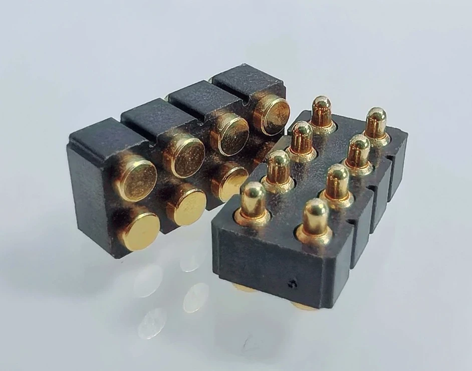 Custom Electrical Connector, Board-to-board pogo pin connector, spring loaded connector, pogo pins, pogo pin manufacturer