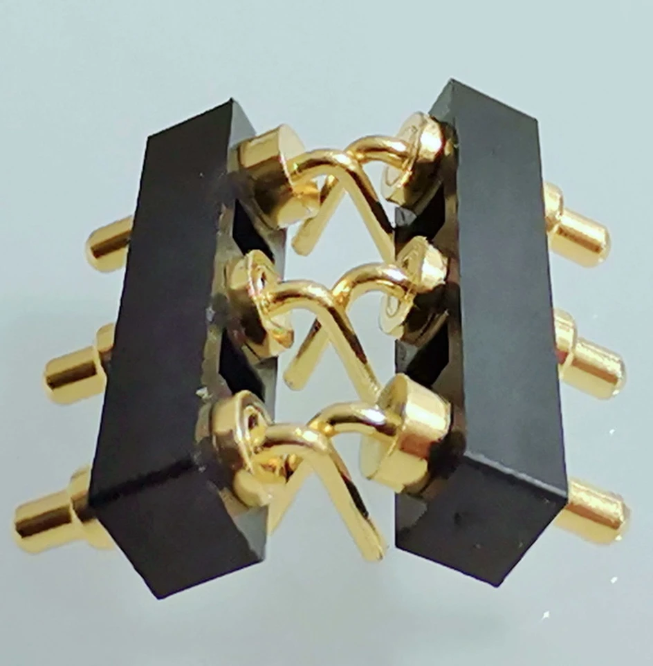 Custom compact high current pogo pin connector, 50A spring loaded pin, custom high current pogo pin connector, pogo pin manufacturer