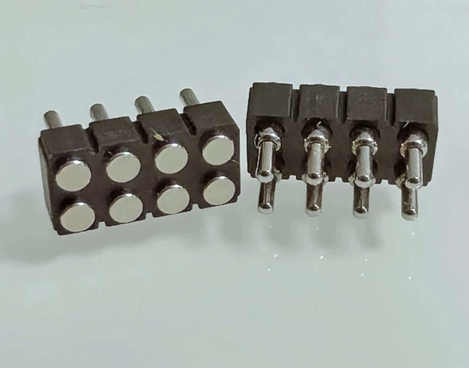 High Current Pogo Pin Connectors, 1 Board-to-board pogo pin connector, spring loaded connector, pogo pins, pogo pin manufacturer
