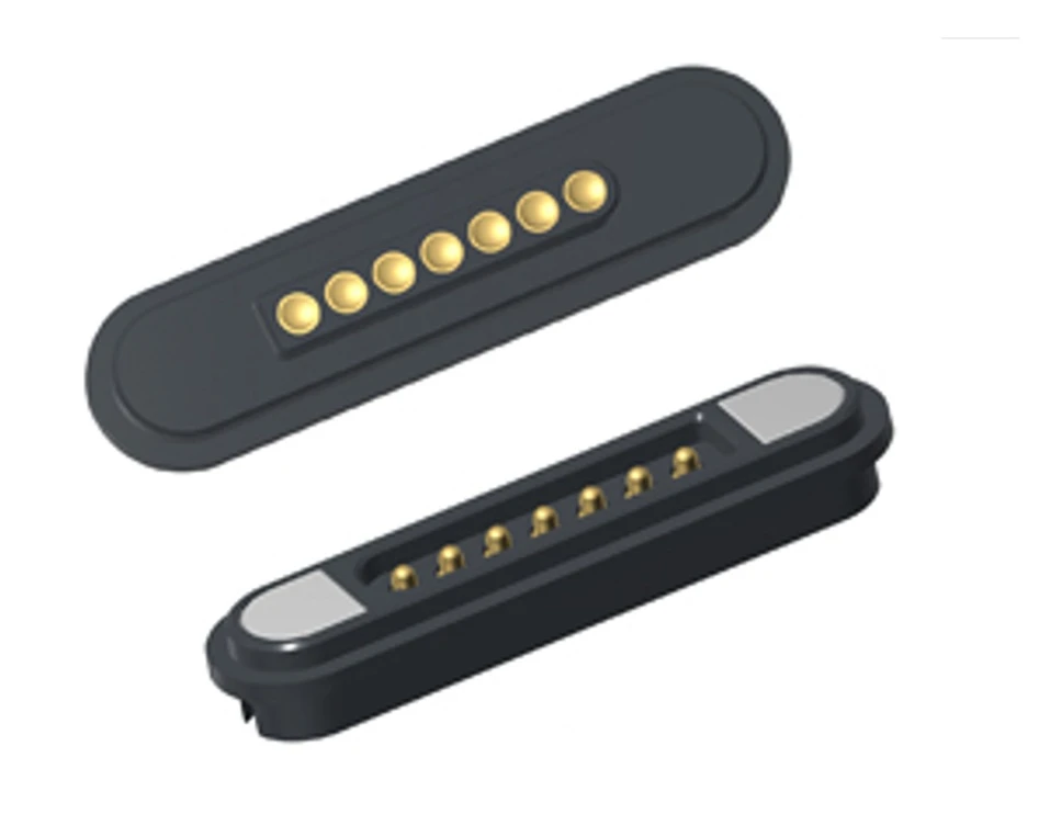 Power and Signal Integration，magnetic waterproof pogo pin connector, custom waterproof pogo pin connector, pogo pin manufacturer