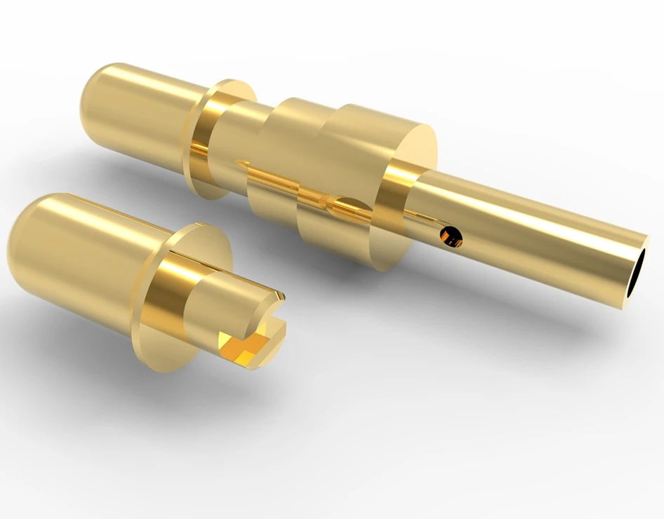 Precision Pogo Pin Components, precision machined components, CNC parts, medial screws, lead screws, ball screws, mechanical part manufacturer - Johoty