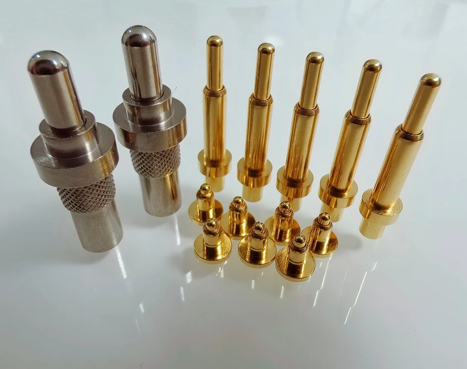 RF & Electrical Connector Components, precision machined components, CNC parts, medial screws, lead screws, ball screws, mechanical part manufacturer - Johoty