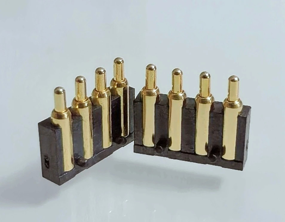gold plated board-to-board spring loaded connector, Board-to-board pogo pin connector, spring loaded connector, pogo pin manufacturer