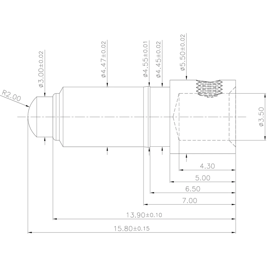 high power charging contact, 50A pogo pin, custom high current pogo pin connector, pogo pin manufacturer
