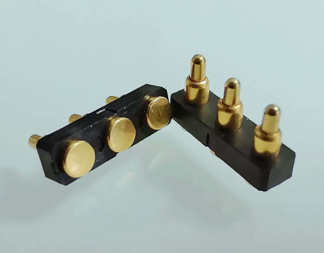 IP68 spring loaded connector assembly, documentation for power and signal pogo pin connector, custom pogo pin connector manufacturer
