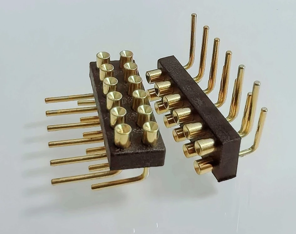 PCB spring loaded contact, custom through hole pogo pin connector, pogo pin manufacturer