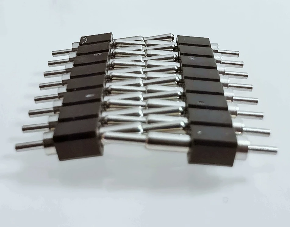 custom pin layout pogo pin connector, prototype request, and quotation, custom hybrid pogo pin connector