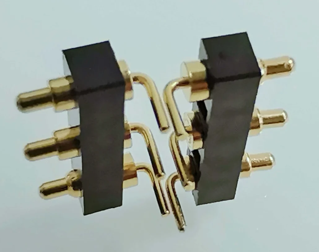 custom spring contact connector, spring loaded connector for Spring Consistency, custom pogo pin connector for portable equipment