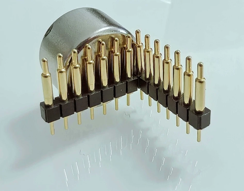 custom spring loaded connector, custom through hole pogo pin connector, pogo pin manufacturer