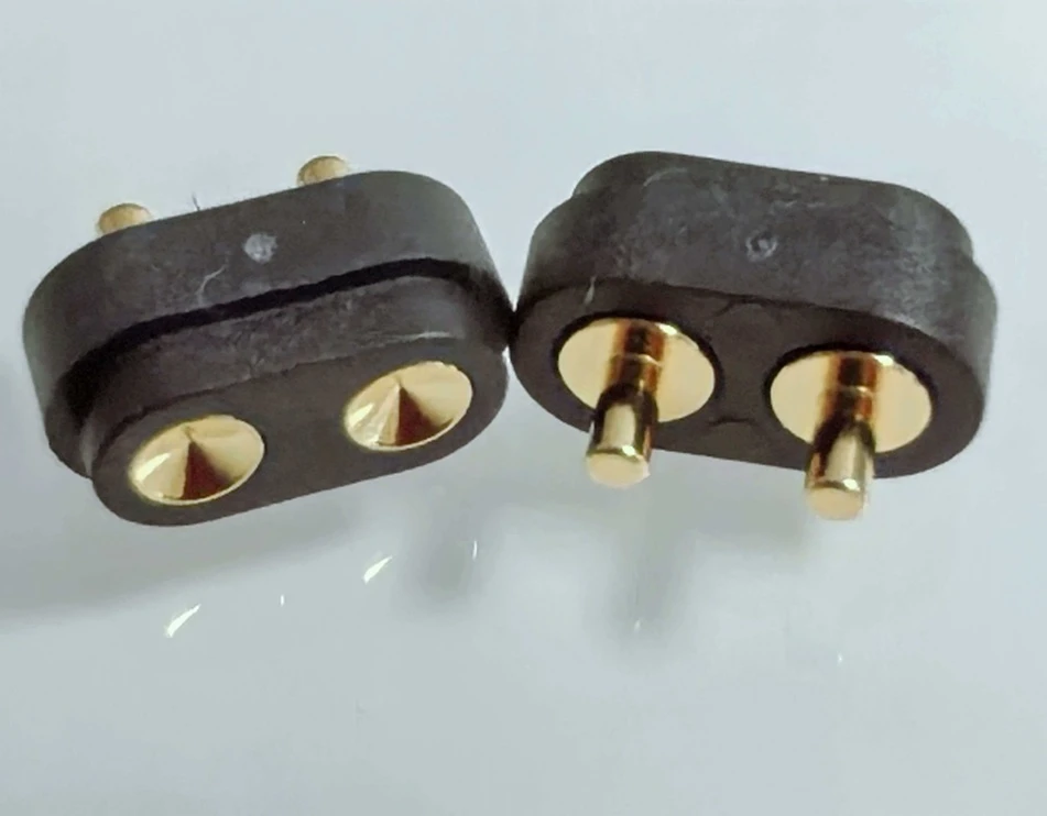 high current charging connector, prototype request, and quotation, custom hybrid pogo pin connector