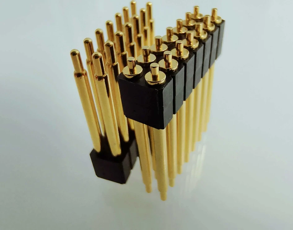 high durability docking connector, prototype request, and quotation, custom hybrid pogo pin connector
