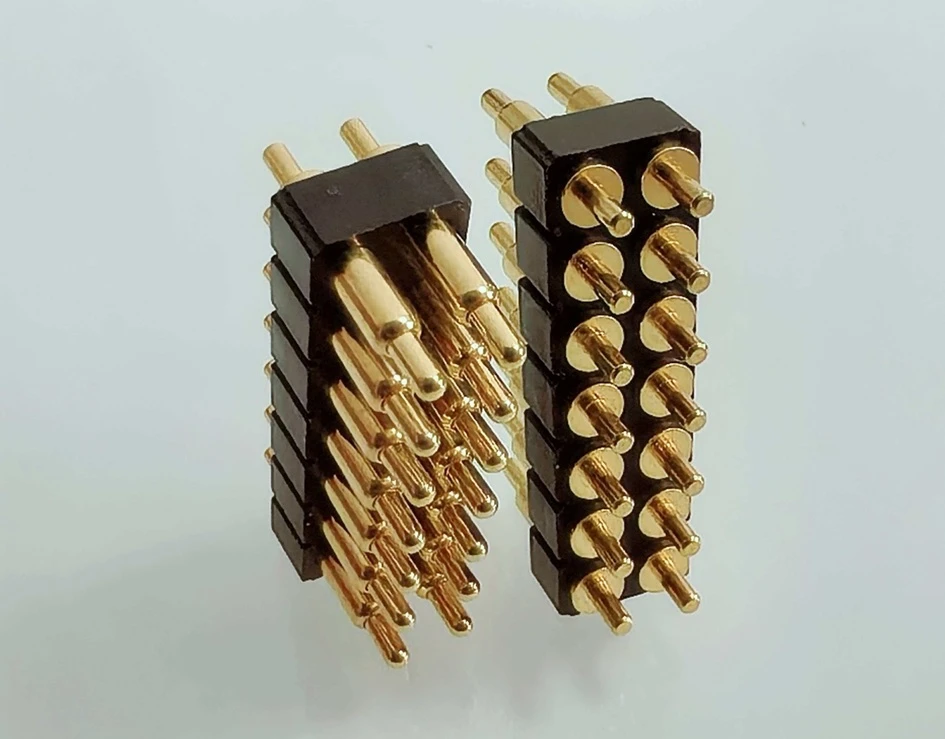 power and signal pogo pin connector and spring loaded connector, custom spring loaded connector, pogo pin manufacturer