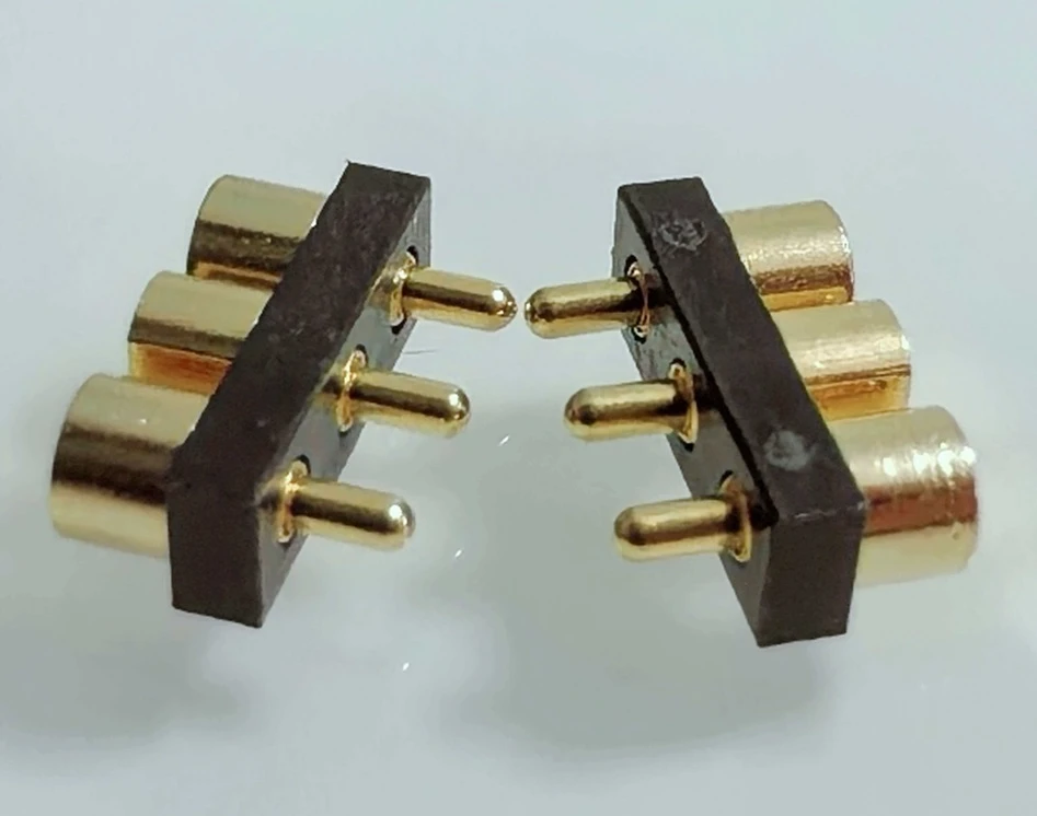 robotic charging connector, prototype request, and quotation, custom hybrid pogo pin connector