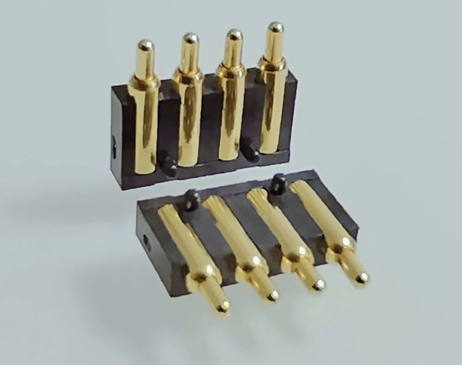 spring loaded contact plunger tip geometry, spring loaded connector, custom spring loaded connector, pogo pin manufacturer