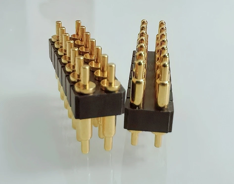 through hole spring loaded pin connector, custom through hole pogo pin connector, pogo pin manufacturer