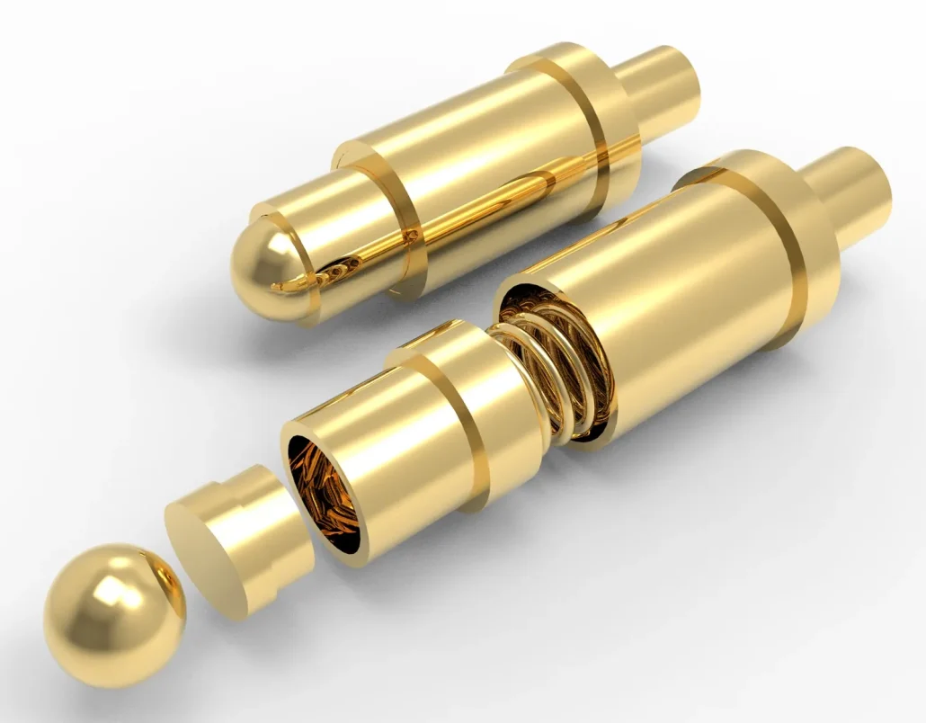 Custom Lifecycle-Optimized Pin Solutions, precision gold-plated pogo pins and spring-loaded connector solutions by pogo pin manufacturer JOHOTY