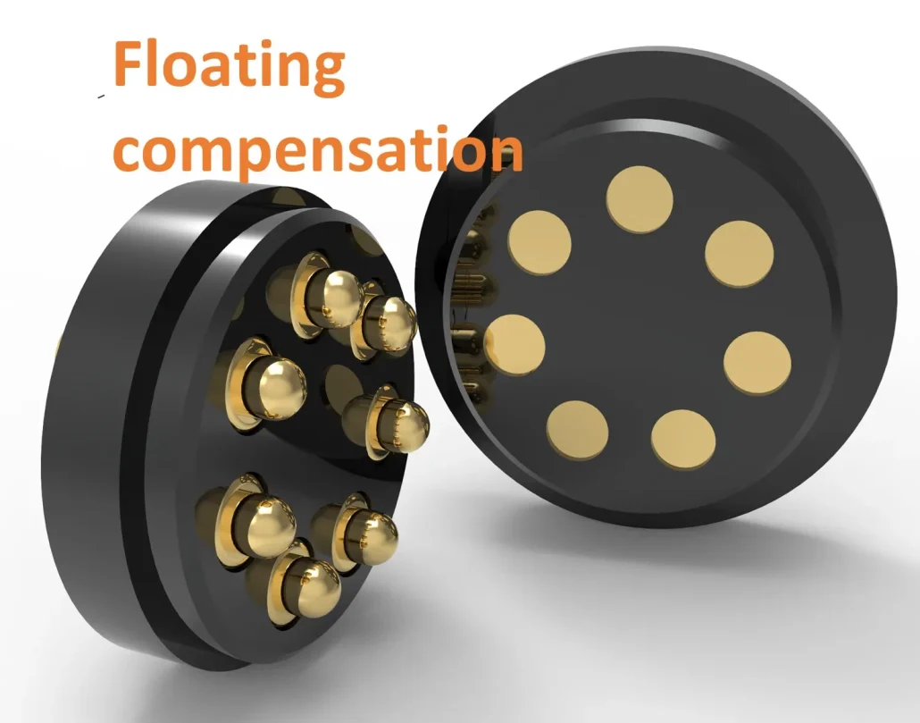 Floating & Compliant Mounting Solutions, precision gold-plated pogo pins and spring-loaded connector solutions by pogo pin manufacturer JOHOTY
