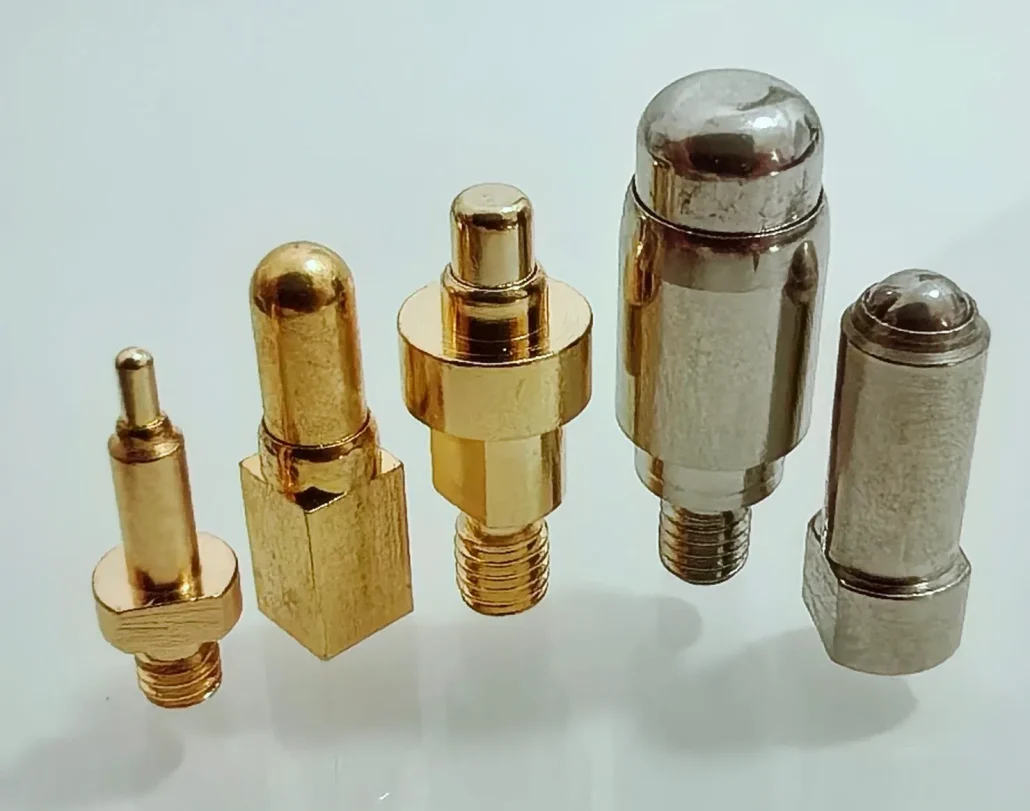 Gold Plated Pogo Pins for Reliable Electrical Connections from Pogo Pin Manufacturer JOHOTY